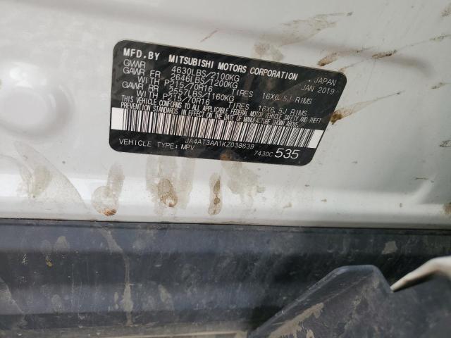 2019 MITSUBISHI ECLIPSE CR - JA4AT3AA1KZ038639