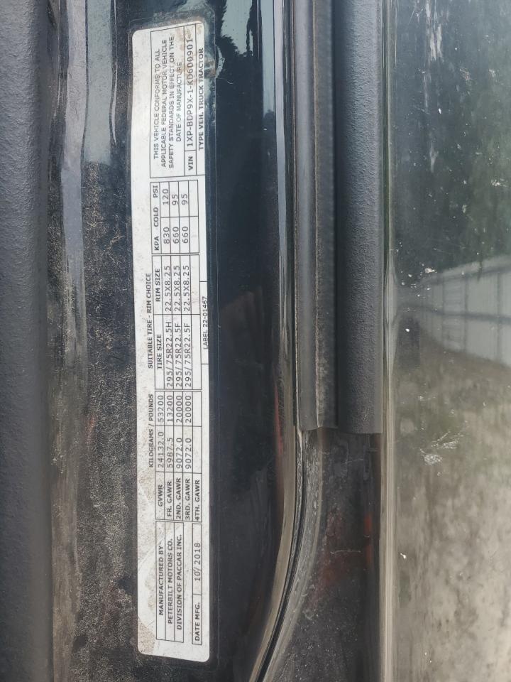 Lot #3291460467 2019 PETERBILT 579