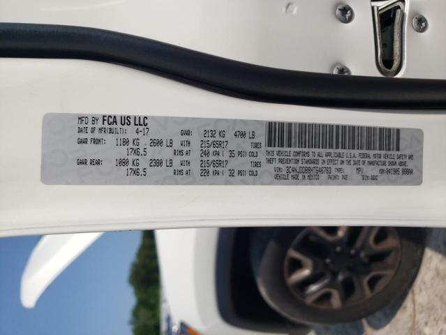 2017 JEEP COMPASS TR 3C4NJDDB8HT646763