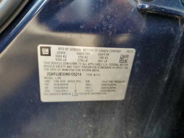 2017 GMC TERRAIN SL 2GKFLUE39H6155214