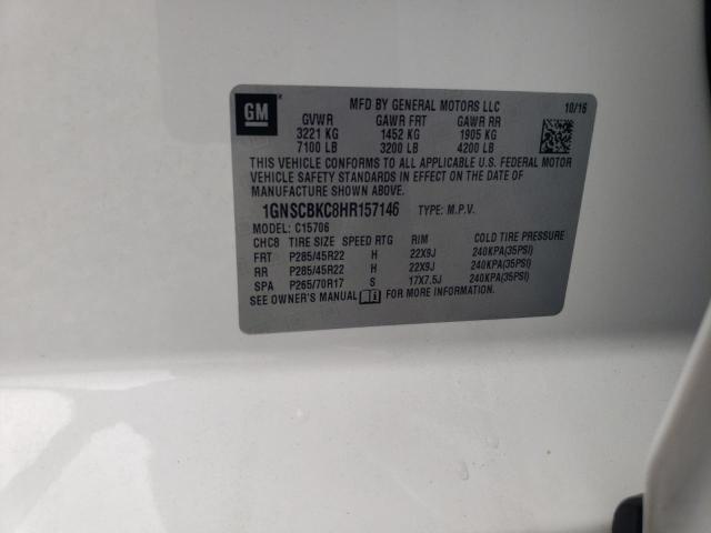 2017 CHEVROLET TAHOE C150 - 1GNSCBKC8HR157146