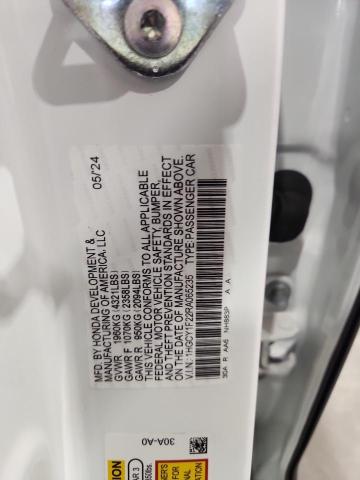 2024 HONDA ACCORD LX - 1HGCY1F22RA065235
