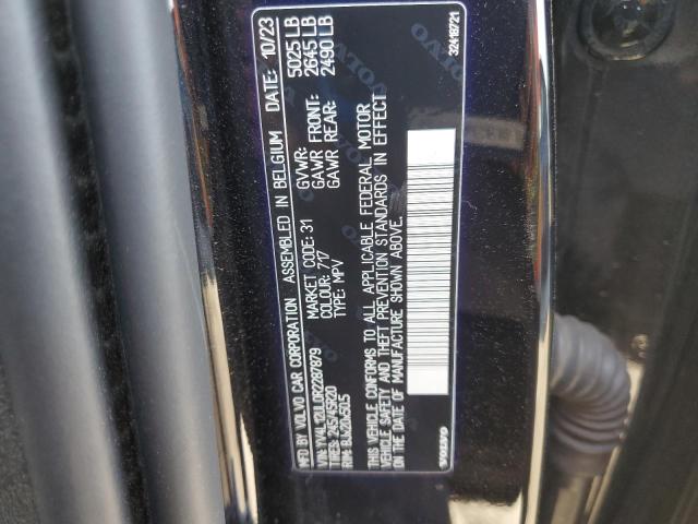 2024 VOLVO XC40 PLUS YV4L12UL0R2287879