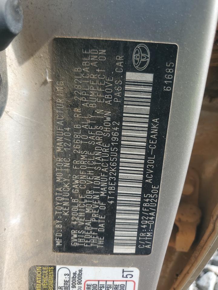 Toyota Camry le 2005
