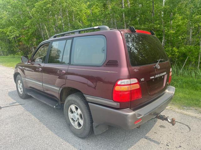 TOYOTA LAND CRUIS 1999 burgundy 4dr spor gas JT3HT05J1X0026729 photo #4