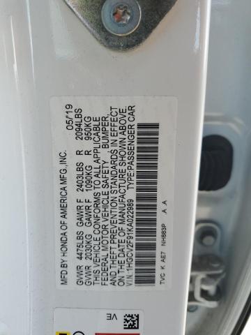 2019 HONDA ACCORD TOU - 1HGCV2F91KA022989