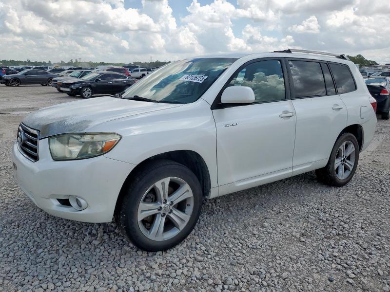 TOYOTA HIGHLANDER 2008 white 4dr spor gas JTEDS43A282057691 photo #1