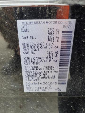 2024 NISSAN PATHFINDER - 5N1DR3DK8RC201043