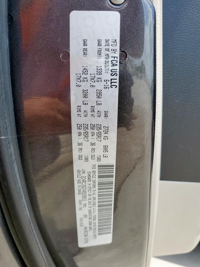 2017 CHRYSLER PACIFICA T - 2C4RC1BG7HR529915