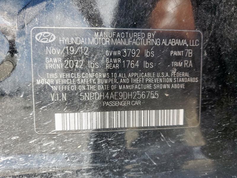2013 HYUNDAI ELANTRA GL - 5NPDH4AE9DH256755