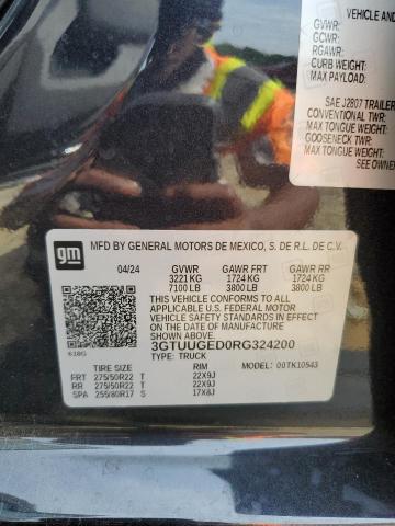 2024 GMC SIERRA K1500 DENALI 3GTUUGED0RG324200