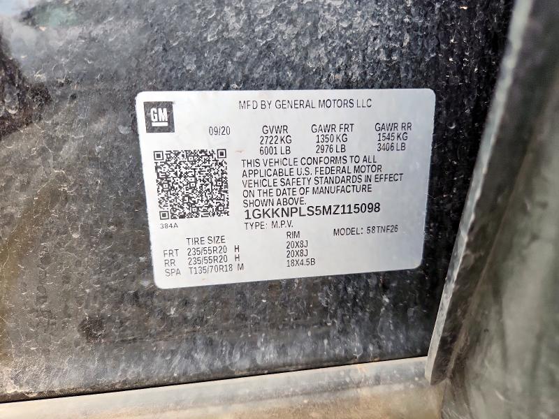 2021 GMC ACADIA DEN 1GKKNPLS5MZ115098