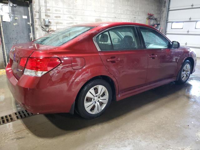 SUBARU LEGACY 2.5 2010 red sedan 4d gas 4S3BMCA62A3235467 photo #4