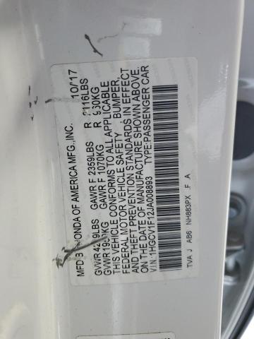2018 HONDA ACCORD LX - 1HGCV1F12JA008893