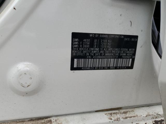 2025 SUBARU LEGACY 4S3BWAB62S3003210