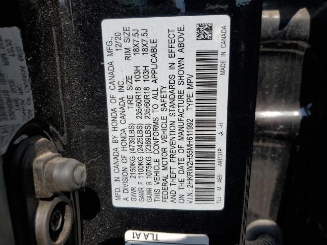 2021 HONDA CR-V EX - 2HKRW2H55MH611992
