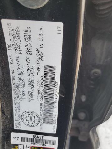 2015 TOYOTA TACOMA DOU - 5TFMU4FN1FX032665