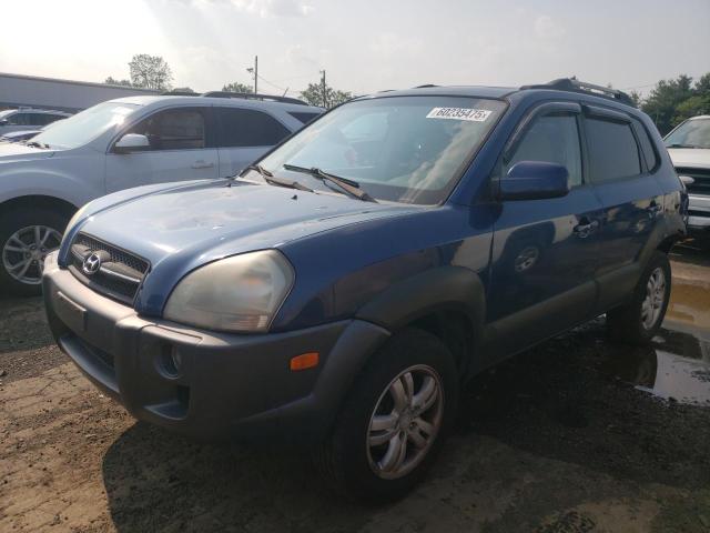HYUNDAI TUCSON GLS 2006 blue  gas KM8JN12D86U409288 photo #1