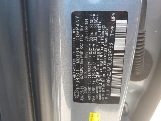 KM8K22AA5LU399793 2020 HYUNDAI KONA