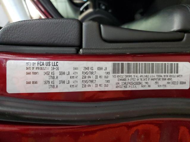 2017 JEEP GRAND CHER #3169203796