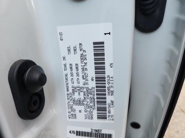 2023 TOYOTA SEQUOIA SR 7SVAAABA0PX018132