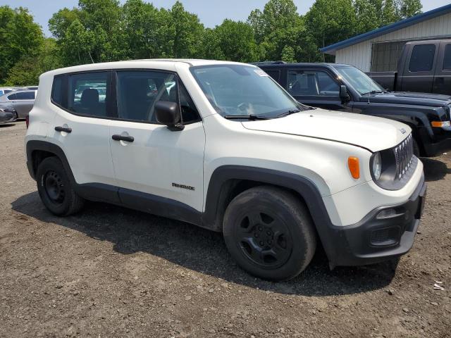 Vin: zaccjaah0fpb74292, lot: 60293535, jeep renegade sport 20154