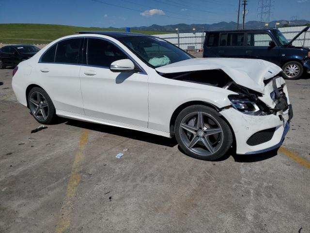Vin: 55swf4kb9fu015622, lot: 61093145, mercedes-benz c-class 300 4matic 20154