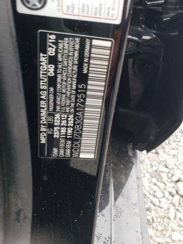 2016 MERCEDES-BENZ CLS 550 WDDLJ7DB3GA179515