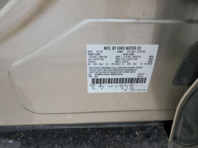 2018 FORD EDGE TITAN 2FMPK3K91JBB63936