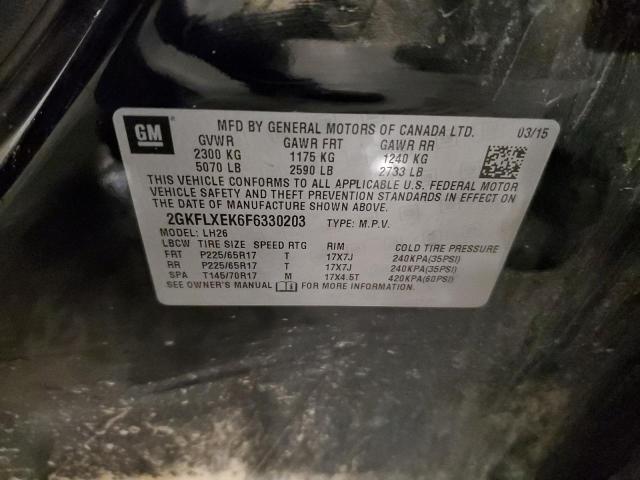 2015 GMC TERRAIN SL - 2GKFLXEK6F6330203