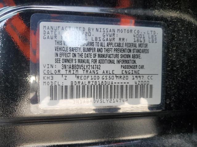 2020 NISSAN SENTRA SR - 3N1AB8DV5LY214742