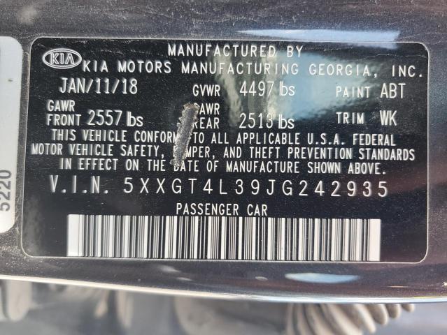 2018 KIA OPTIMA LX 5XXGT4L39JG242935