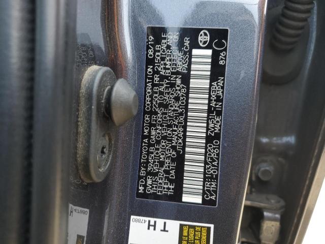 2020 TOYOTA PRIUS L JTDKARFUXL3103787