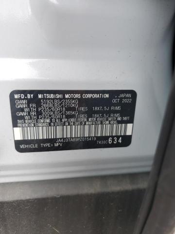 2023 MITSUBISHI OUTLANDER JA4J3TA89PZ015419