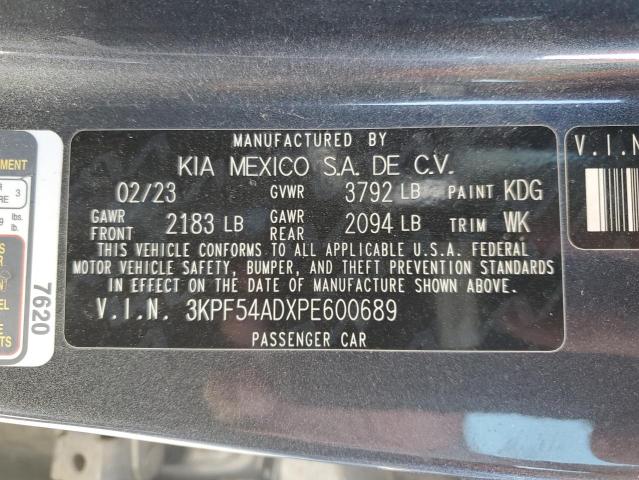 2023 KIA FORTE GT L - 3KPF54ADXPE600689