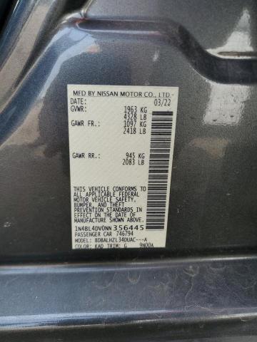 2022 NISSAN ALTIMA SV - 1N4BL4DV0NN356445