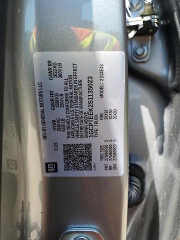 2025 CHEVROLET COLORADO TRAIL BOSS 1GCPTEEK2S1135023