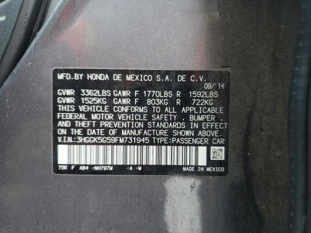 2015 HONDA FIT LX 3HGGK5G59FM731945