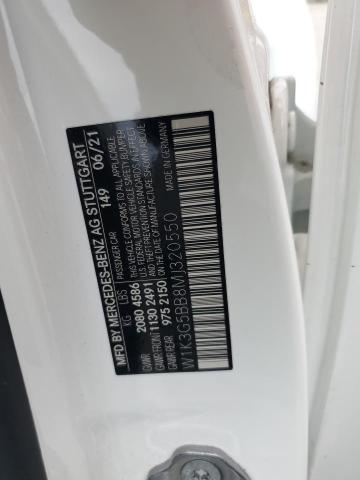 2021 MERCEDES-BENZ A 35 AMG W1K3G5BB8MJ320550