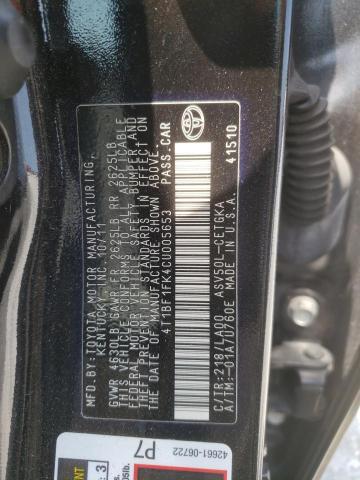 2012 TOYOTA CAMRY BASE - 4T1BF1FK4CU005653