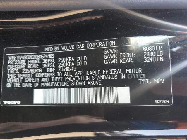 2011 VOLVO XC90 3.2 - YV4952CZ8B1574189