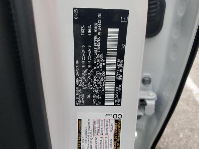 2025 LEXUS NX 250 PRE JTJGDCAZ6S2025006