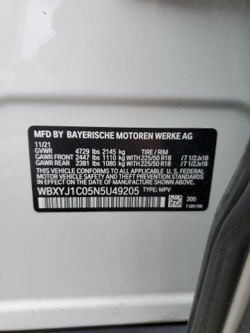 2022 BMW X2 XDRIVE2 WBXYJ1C05N5U49205