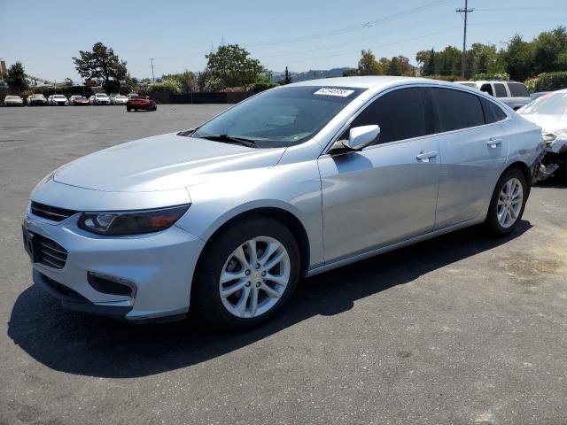 CHEVROLET MALIBU LT 2018 blue  gas 1G1ZD5ST6JF119484 photo #1