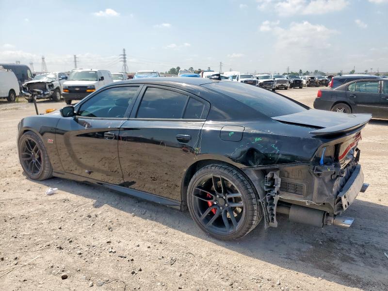 DODGE CHARGER R/ 2017 black  gas 2C3CDXGJ9HH608653 photo #3