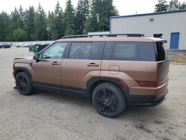 HYUNDAI SANTA FE C 2024 brown  hybrid engine 5NMP5DG18RH007281 photo #3