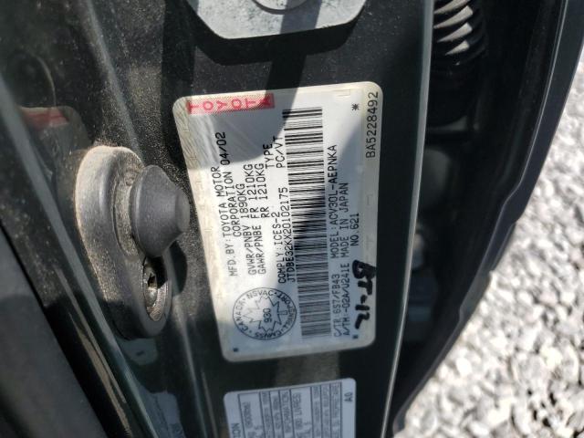 2002 TOYOTA CAMRY LE #3302870897