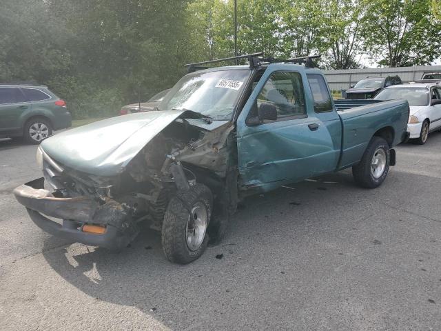 MAZDA B2300 CAB 1994 green  gas 4F4CR16A4RTN00335 photo #1
