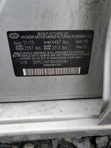 2016 HYUNDAI SONATA SE - 5NPE24AF9GH292061
