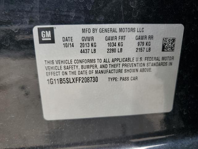 2015 CHEVROLET MALIBU LS 1G11B5SLXFF208730
